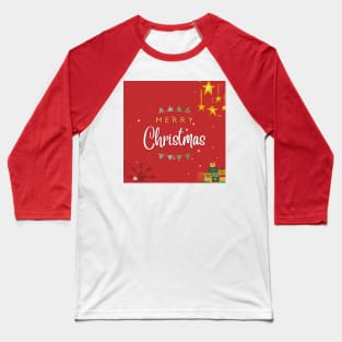 Merry Christmas - Red Christmas 🎄 Baseball T-Shirt